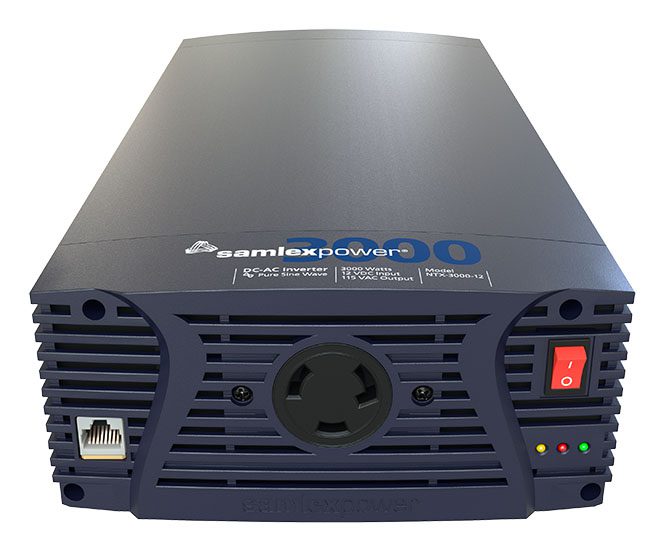 NTX 3000 power inverter twist lock outlet