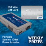 DO MORE with Samlex contest weekly prizes