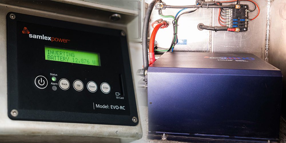 Electrical System in off the grid food truck Whistler Wood Fired Pizza Co.